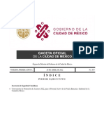 Gaceta Oficial de La CDMX 28-04-2022