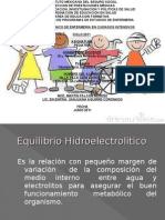 Desequilibrio Hidroelectrolitico