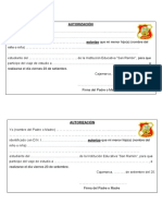 Autorización 2022