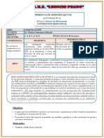 Actividad de Aprendizaje - 2022