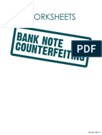Bank Note Counterfeiting