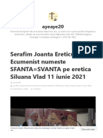 Ayeaye20 Wordpress Com 2022 09 06 Serafim Joanta Ereticul Ecumenist Numeste Sfan