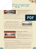 Industrias mexicanas principios del siglo XX.