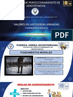 Valores en Las Fuerzas Armadas