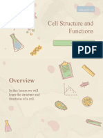 Grade 12 Cell Structure and Functions