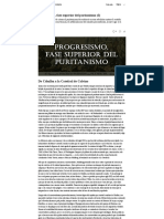 Progresismo - Fase Superior Del Puritanismo (I) - by Cronos