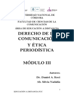 Modulo III - Derecho 2019