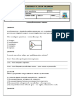 Avaliaçao Final Desenho Geometrico