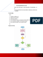 Taller Diagramas de Flujo