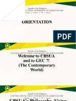 Gec 7 Orientation