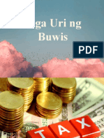 Mga Uri NG Buwis