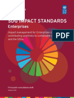 SDG Impact Standards For Enterprises DRAFT For First Consultation-UNDP-October 2020