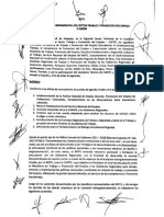 Acta Comisión Intergubernamental II Sesión Arequipa