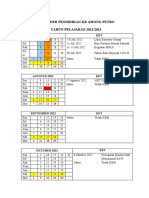 Kalender Pendidikan KB Among Putro