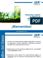 Requisitos Legales en Materia de Medio Ambiente - Isa de México