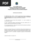 Carta de Intenção - modelo