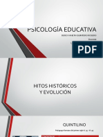 Historia Educativa Psicología Educativa