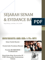 SEJARAH DAN EVIDANCE BASE SENAM