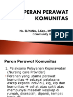 Peran Perawat - Minggu Iv