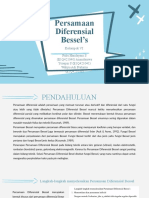 Kelompok VI Persamaan Diferensial Bessel's