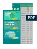 Plantilla de Excel Gratuita Control de Pedidos de Clientes Justexw