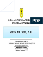 JURNAL KEGIATAN BELAJAR MENGAJAR