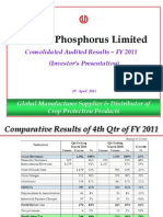 Investors Presentation Mar 2011