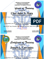 NC2 Certificates