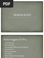 Download Presentasi MAKNA KATA by anitarahman SN59430688 doc pdf