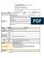 Detailed Lesson Plan (DLP) Format: Code: Learning Competency/ies