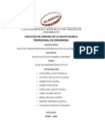 Plan de Sesion Educativa Grupo N°9 - PP en Salud Del Adulto Ii