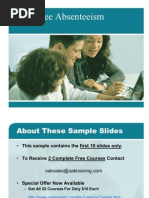 Download Absenteeism Ppt by Mahendran Ran SN59431048 doc pdf