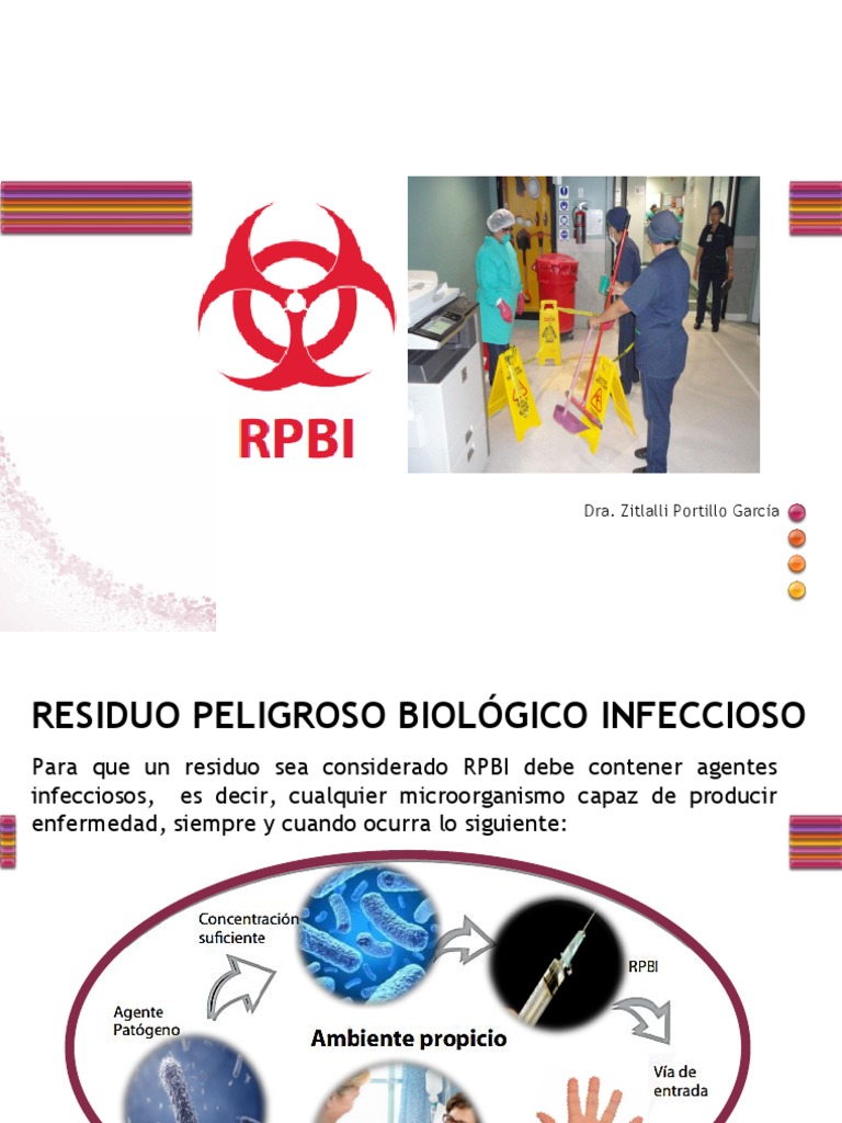 Manejo y Clasificación de RPBI | PDF | Residuos | Sangre