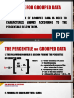 position ungrouped data ppt