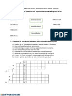 Biología bachillerato: glúcidos, proteínas, lípidos y ácidos nucleicos