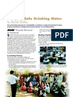Rural India Safe Water