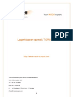 Lagerklassen Gemäß TGRS 510