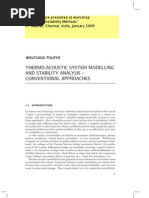 Download Thermo-Acoustic System Modelling and Stability Analysis by Wolfgang Polifke SN59432194 doc pdf