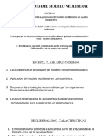 Tema 18 - Generalidades Del Modelo Neoliberal