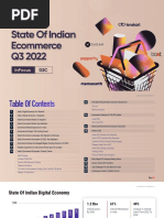 State of Ecommerce in India, Q3 2022