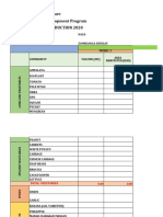 Region - Weekly Actual Volume of Production of Vegetables From January To December Template