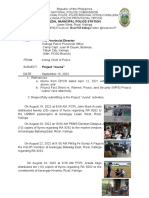 Rizal Police Report Project Juana Activities