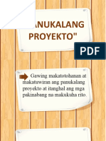 Panukalang Proyekto