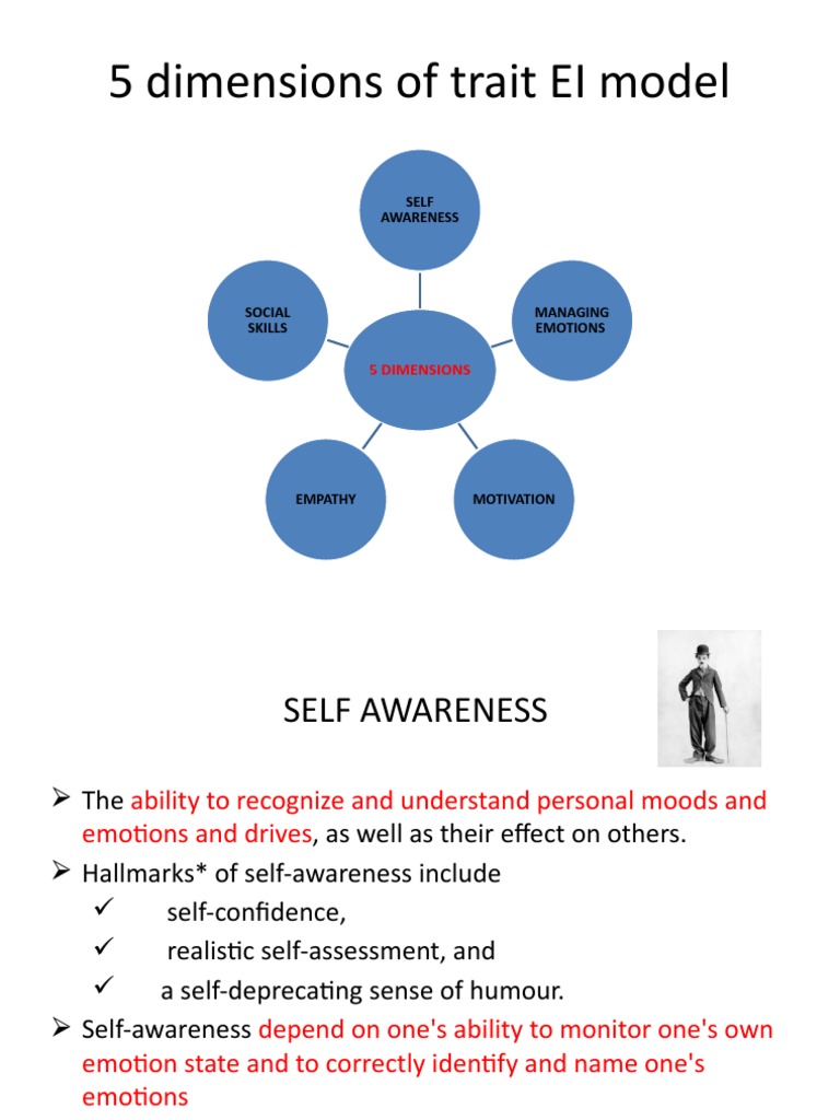 5 Dimensions of Trait Emotional Intelligence | PDF