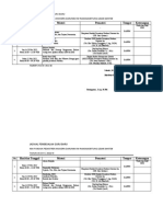 Jadwal Pembekalan Guru Baru