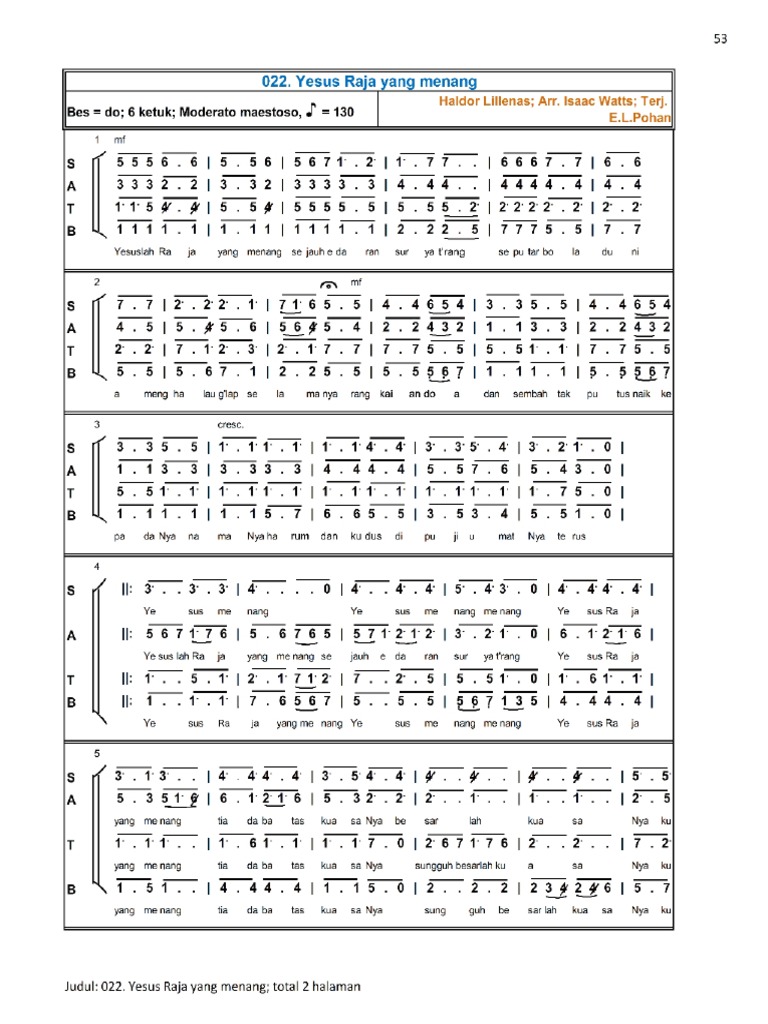 Yesus Raja Yang Menang Pdf
