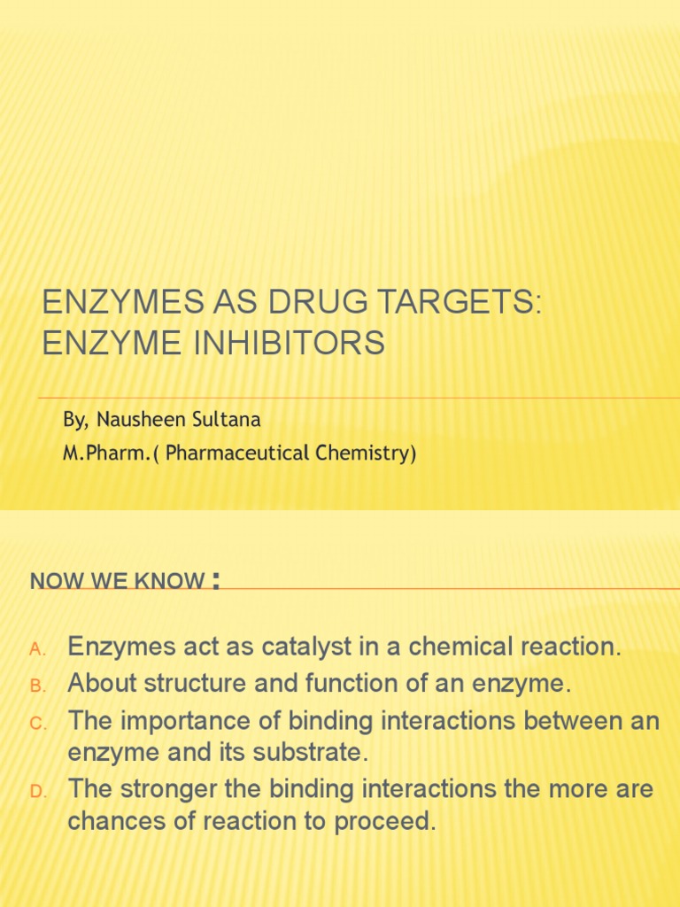 Enzyme inhibitors PDF Enzyme Inhibitor Active Site
