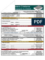 Progama Vida y Ministerio Marzo 22