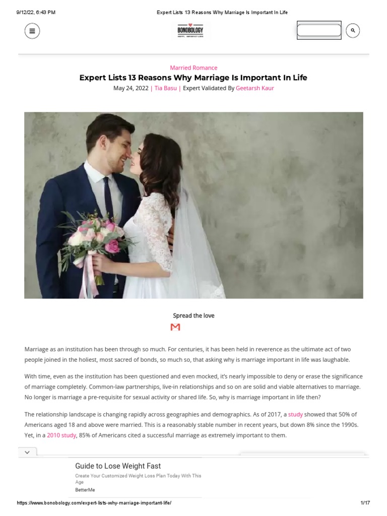 Why Marriage Is Important Quotes