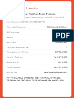 Invoice: Struk Pembayaran Tagihan Multi Finance